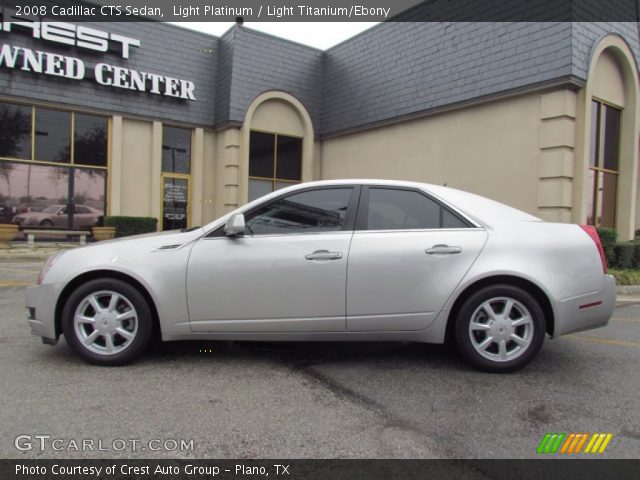 2008 Cadillac CTS Sedan in Light Platinum