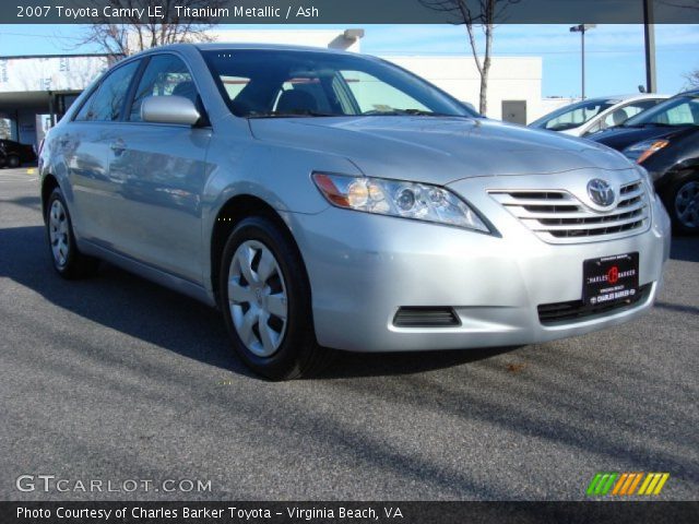2007 Toyota Camry LE in Titanium Metallic