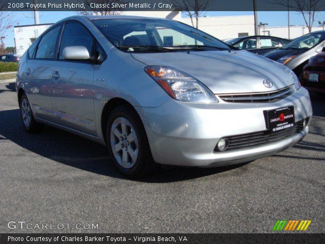 2008 Toyota Prius Hybrid in Classic Silver Metallic