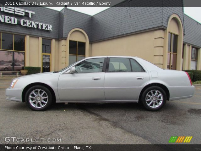 2011 Cadillac DTS Luxury in Radiant Silver Metallic