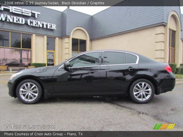 2008 Infiniti G 35 Journey Sedan in Black Obsidian