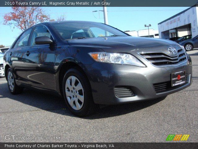 2010 Toyota Camry LE in Magnetic Gray Metallic