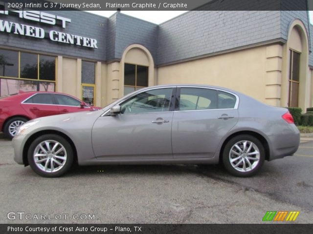 2009 Infiniti G 37 Journey Sedan in Platinum Graphite