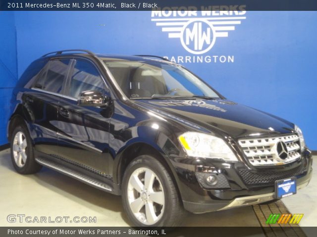 2011 Mercedes-Benz ML 350 4Matic in Black