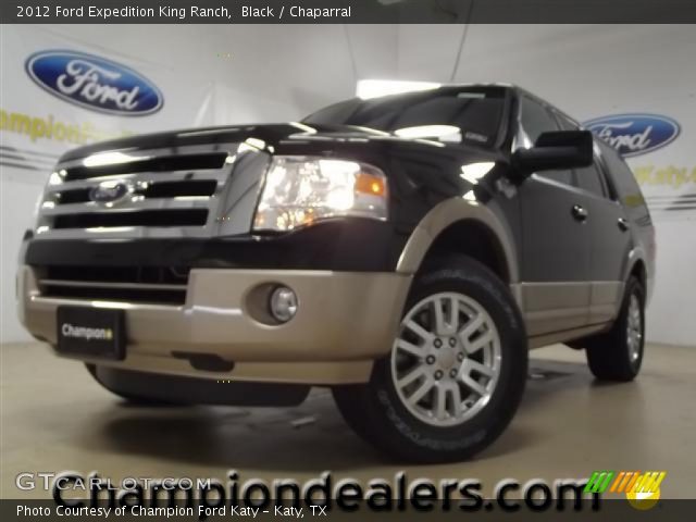 2012 Ford Expedition King Ranch in Black
