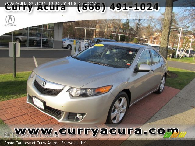 2009 Acura TSX Sedan in Palladium Metallic