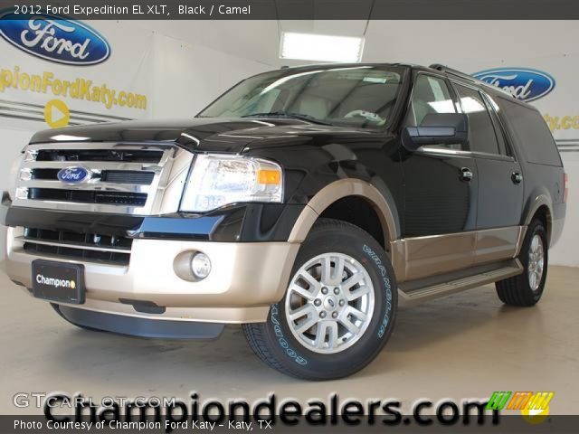2012 Ford Expedition EL XLT in Black