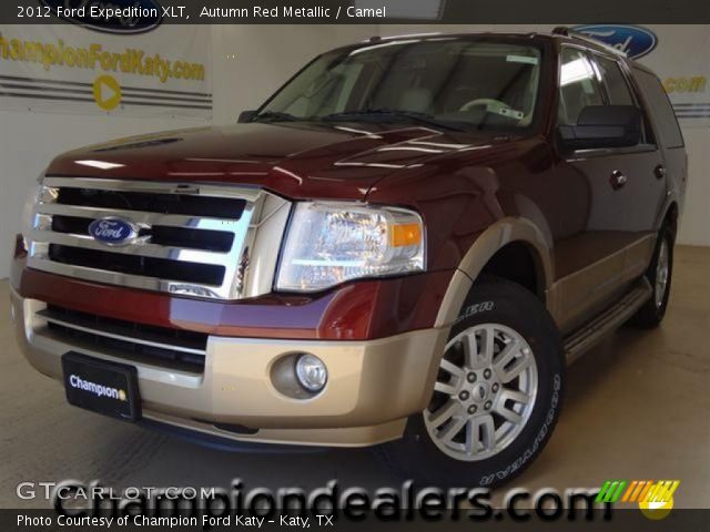 2012 Ford Expedition XLT in Autumn Red Metallic