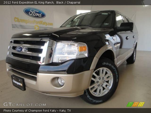2012 Ford Expedition EL King Ranch in Black