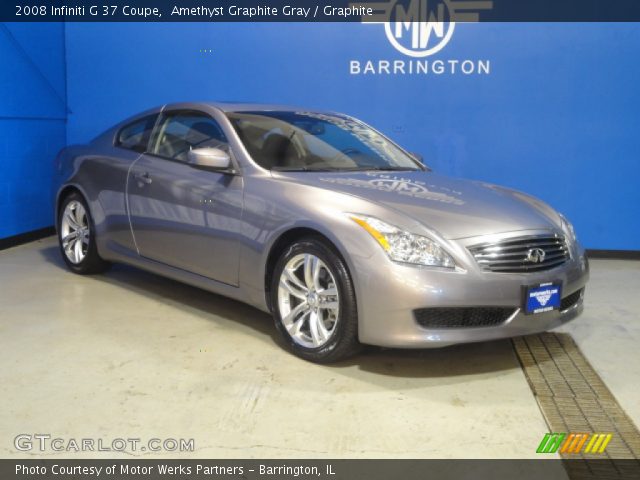 2008 Infiniti G 37 Coupe in Amethyst Graphite Gray