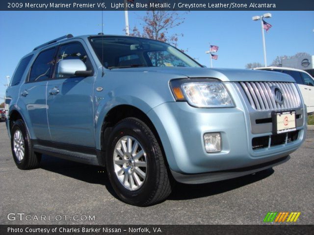 2009 Mercury Mariner Premier V6 in Light Ice Blue Metallic