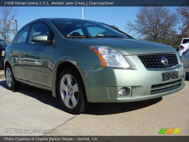 2008 Nissan Sentra 2.0 S in Metallic Jade Green