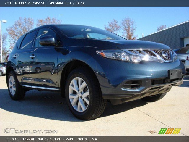 2011 Nissan Murano SL in Graphite Blue