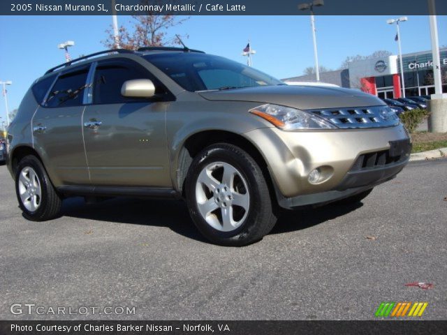 2005 Nissan Murano SL in Chardonnay Metallic