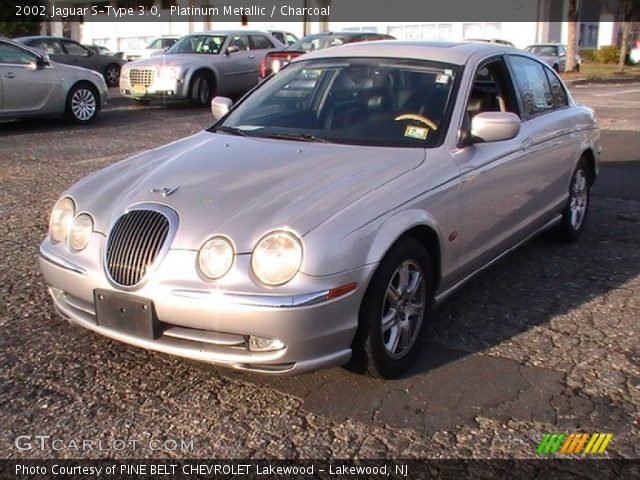 2002 Jaguar S-Type 3.0 in Platinum Metallic