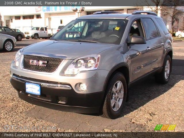 2008 GMC Acadia SLE in Platinum Ice Tricoat