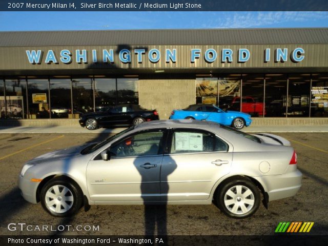2007 Mercury Milan I4 in Silver Birch Metallic