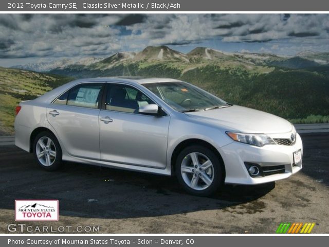 2012 Toyota Camry SE in Classic Silver Metallic
