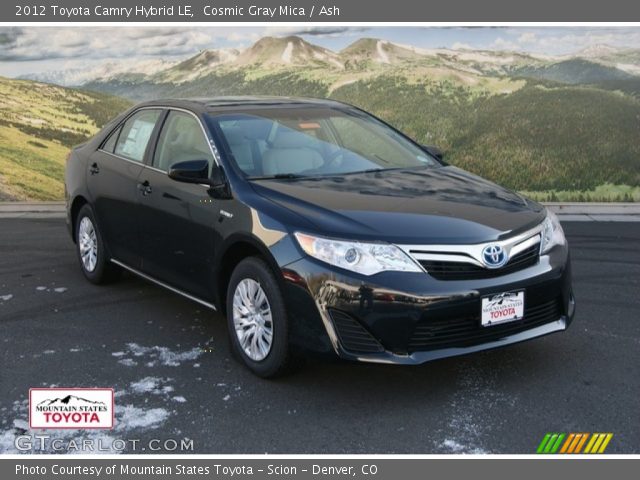 2012 Toyota Camry Hybrid LE in Cosmic Gray Mica