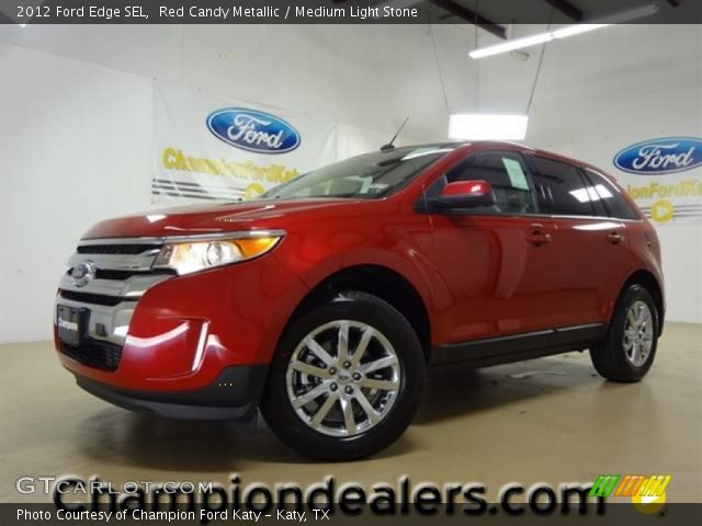 2012 Ford Edge SEL in Red Candy Metallic