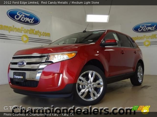 2012 Ford Edge Limited in Red Candy Metallic