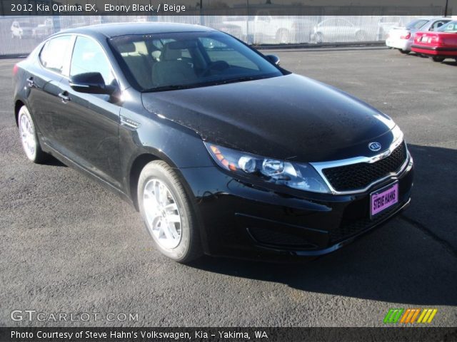 2012 Kia Optima EX in Ebony Black