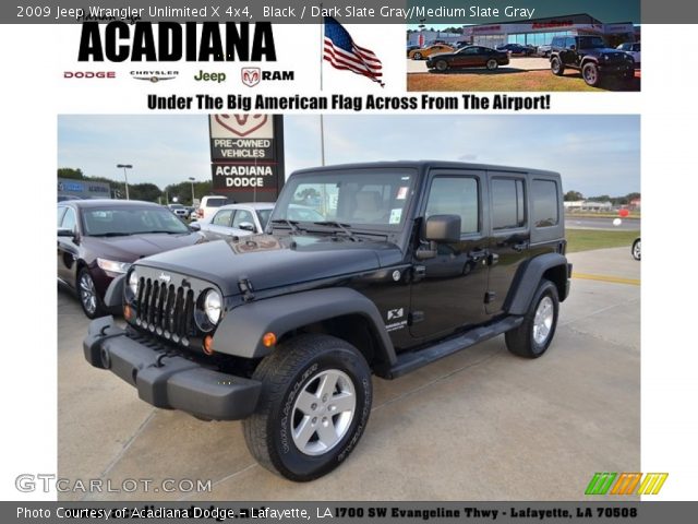 2009 Jeep Wrangler Unlimited X 4x4 in Black
