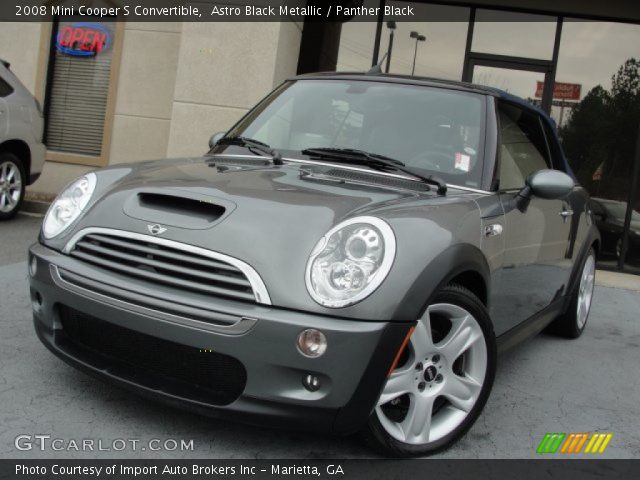 2008 Mini Cooper S Convertible in Astro Black Metallic