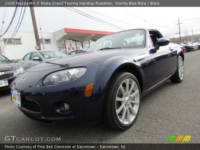 2008 Mazda MX-5 Miata Grand Touring Hardtop Roadster in Stormy Blue Mica