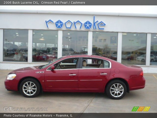 2006 Buick Lucerne CXL in Crimson Red Pearl
