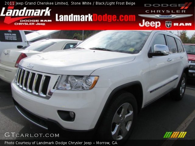 2011 Jeep Grand Cherokee Limited in Stone White