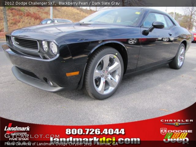 2012 Dodge Challenger SXT in Blackberry Pearl