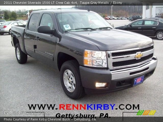 2011 Chevrolet Silverado 1500 LT Crew Cab 4x4 in Taupe Gray Metallic