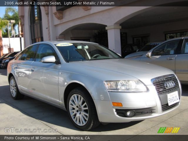 2006 Audi A6 4.2 quattro Sedan in Light Silver Metallic