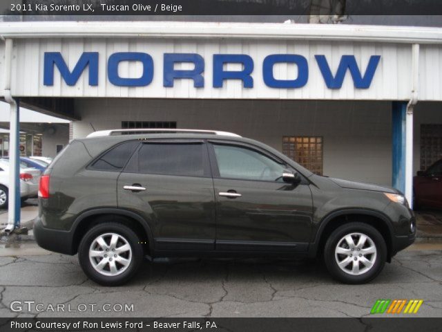 2011 Kia Sorento LX in Tuscan Olive