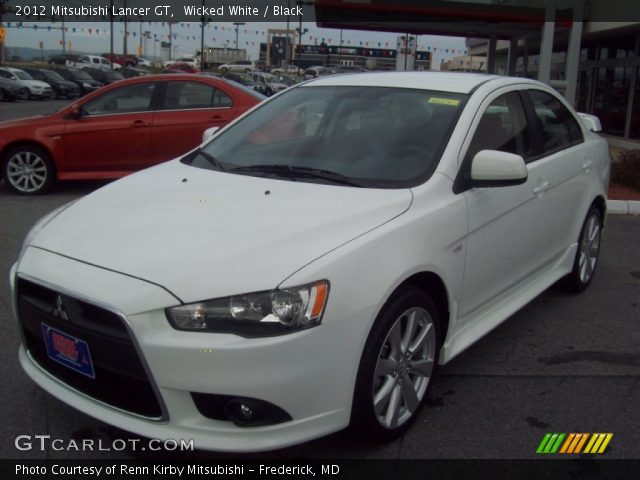 2012 Mitsubishi Lancer GT in Wicked White