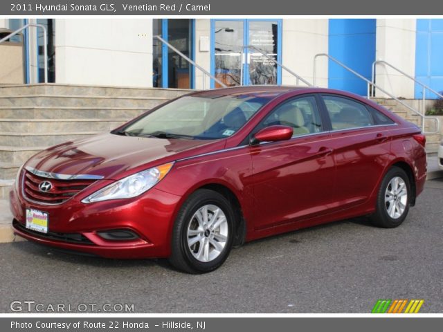 2011 Hyundai Sonata GLS in Venetian Red
