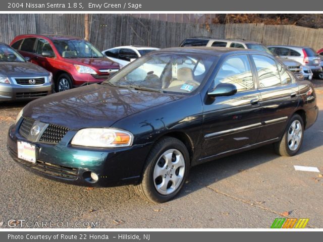 2004 Nissan Sentra 1.8 S in Envy Green