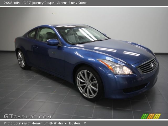 2008 Infiniti G 37 Journey Coupe in Athens Blue