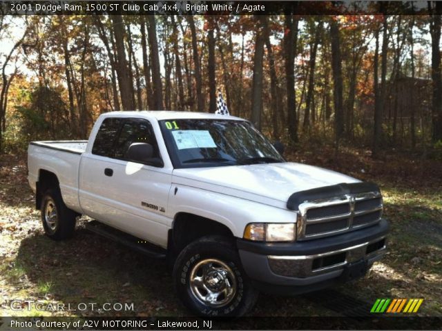 2001 Dodge Ram 1500 ST Club Cab 4x4 in Bright White