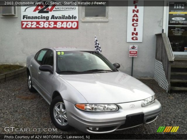 2003 Oldsmobile Alero GL Sedan in Sterling Metallic