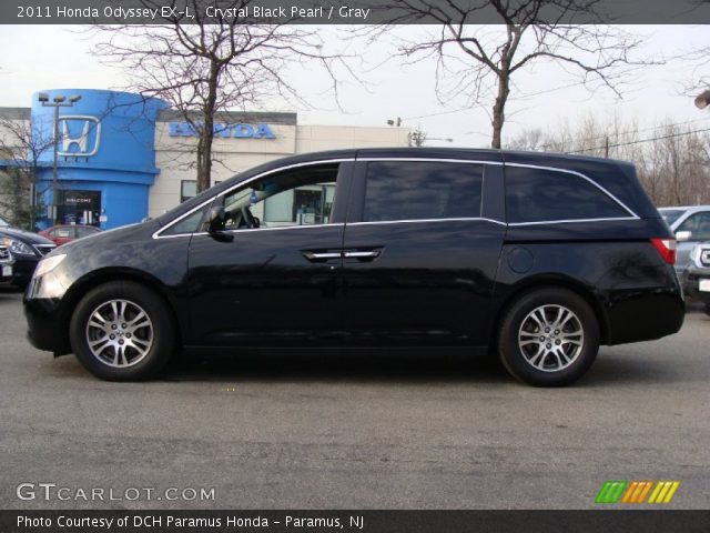 2011 Honda Odyssey EX-L in Crystal Black Pearl