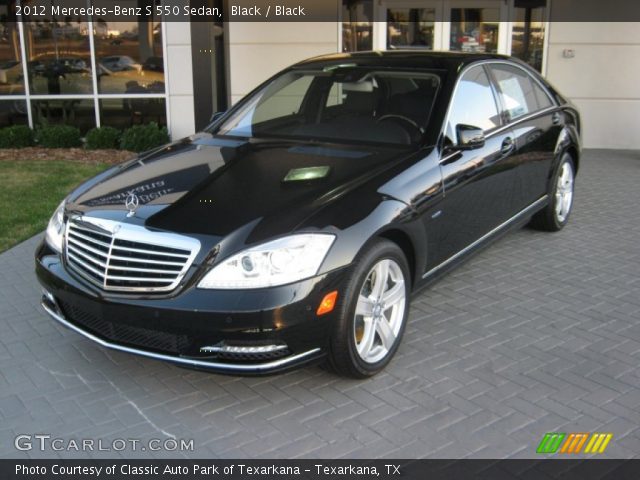 2012 Mercedes-Benz S 550 Sedan in Black