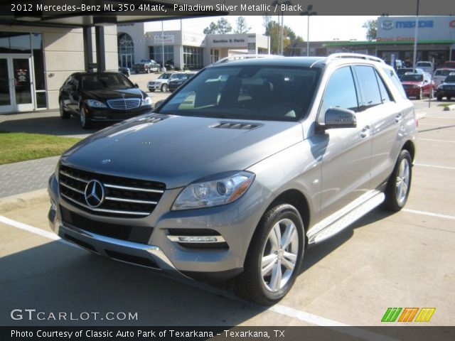 2012 Mercedes-Benz ML 350 4Matic in Palladium Silver Metallic