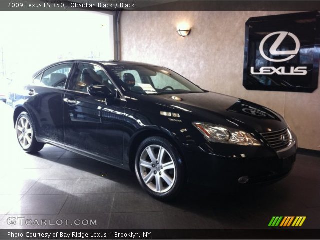 2009 Lexus ES 350 in Obsidian Black