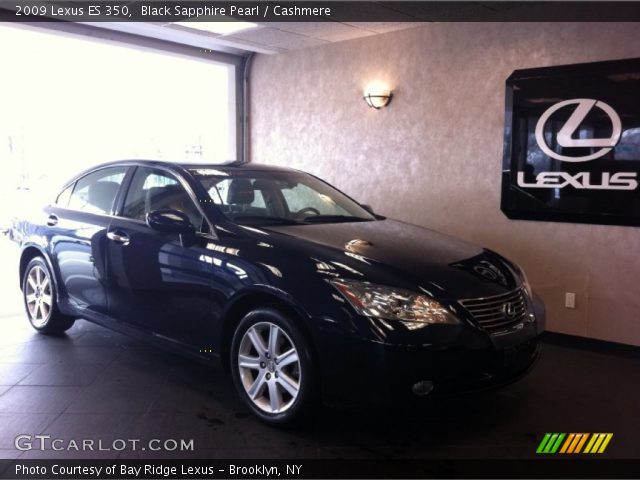 2009 Lexus ES 350 in Black Sapphire Pearl