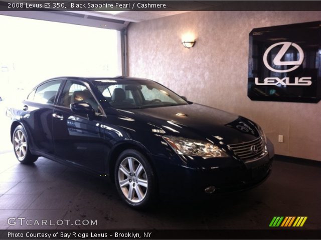 2008 Lexus ES 350 in Black Sapphire Pearl