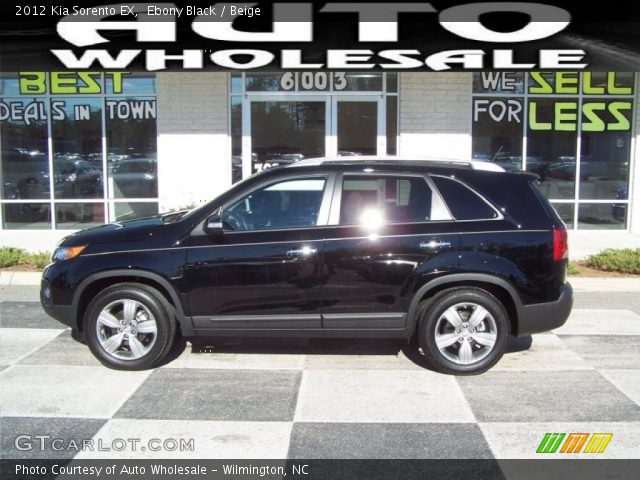2012 Kia Sorento EX in Ebony Black
