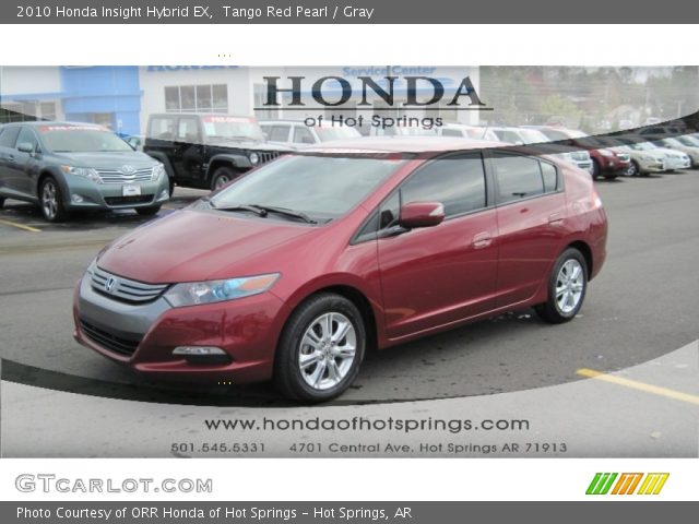 2010 Honda Insight Hybrid EX in Tango Red Pearl
