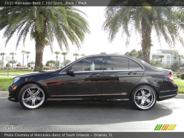 2010 Mercedes-Benz C 300 Sport in Black